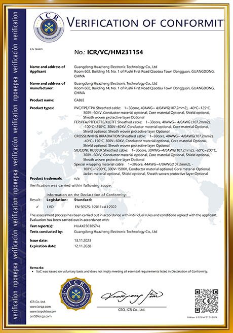 Certificate Of Honor