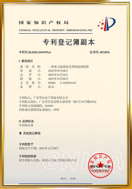 Certificate Of Honor