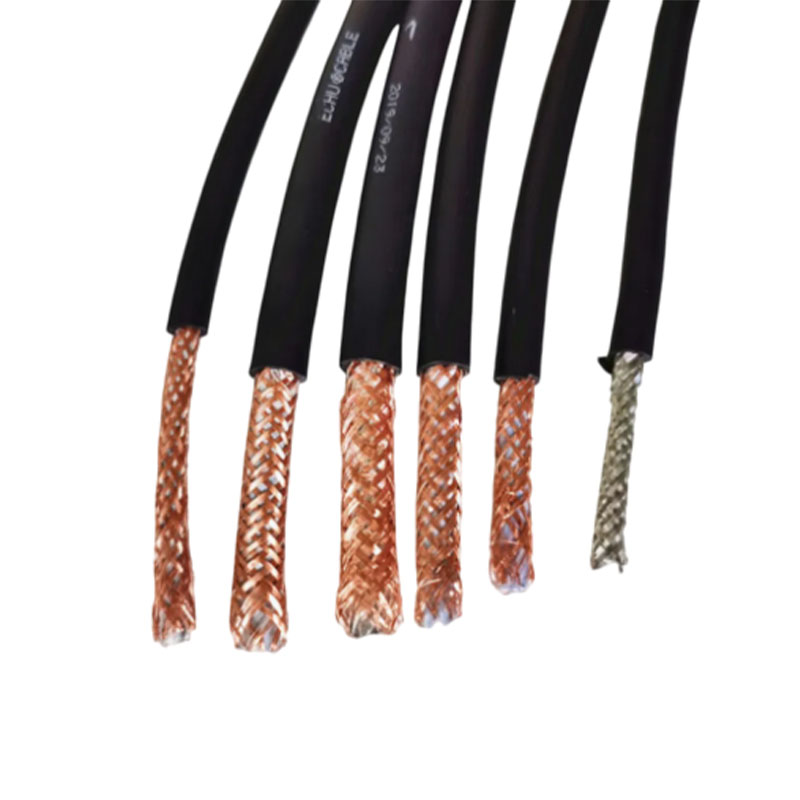 VDE 1185 and RoHS Compliant 180c 300/500V Spiral Shiled Electric Wire Cable